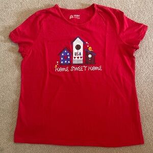 size XL, bust up to 42” inches, home sweet home shirt, new 🏠 condition